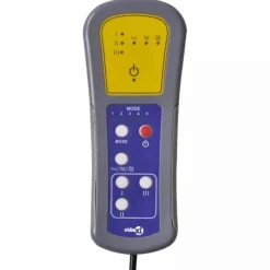 vidaXL Massagestoel stof zwart