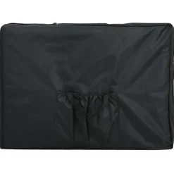vidaXL Massagetafel inklapbaar met aluminium frame (vier delen / crèmewit)