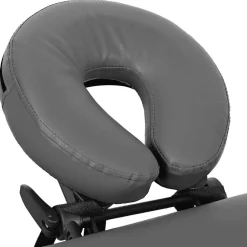 vidaXL Massagetafel met 4 zones 186x68 cm aluminium frame antraciet