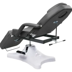 vidaXL Massagetafel 180x62x(86,5-118) cm grijs