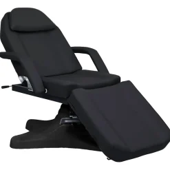 vidaXL Massagetafel 180x62x(86,5-118) cm zwart