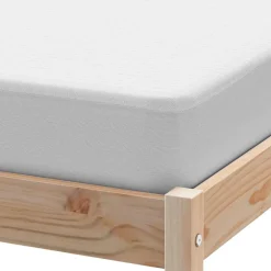 vidaXL Matrasbeschermer waterdicht 80x200 cm wit