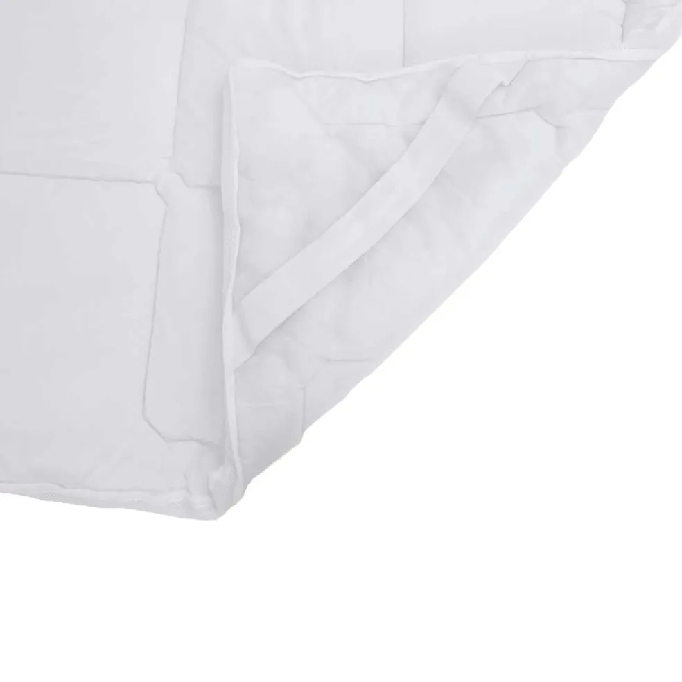 vidaXL Matrasbeschermer 90x190 cm wit