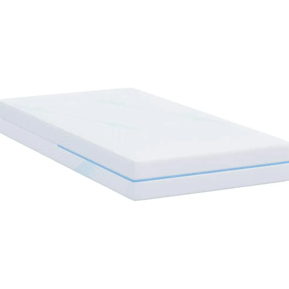 vidaXL Matras Medium stevig 80 x 160 cm Wit