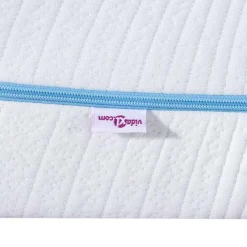 vidaXL Matras Medium stevig 80 x 160 cm Wit
