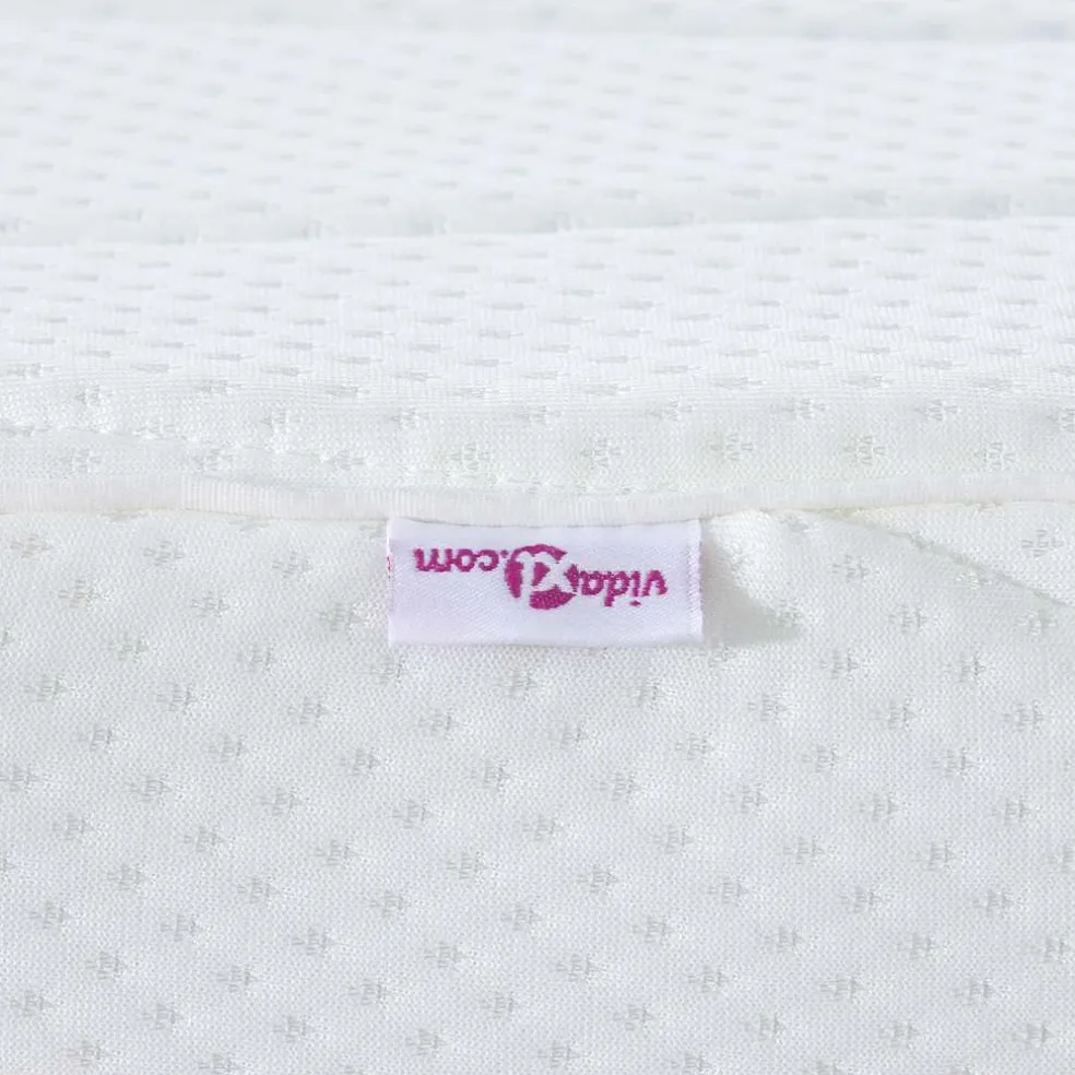 vidaXL Matras Medium 80 x 160 cm Wit