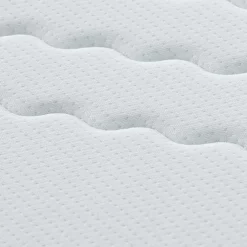 vidaXL Matras Medium zacht 80 x 200 cm Wit en Grijs