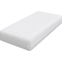 vidaXL Matras met Kokoslaag Medium stevig 60 x 120 cm Wit