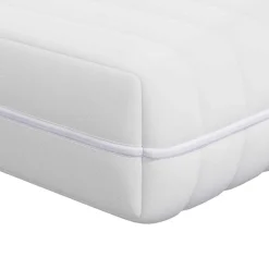 vidaXL Matras met Kokoslaag Medium stevig 60 x 120 cm Wit