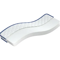 vidaXL Matras traagschuim 200x90x17 cm Zacht