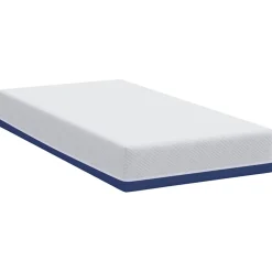 vidaXL Matras Wit en Blauw 80 x 160 cm Jacquard stof