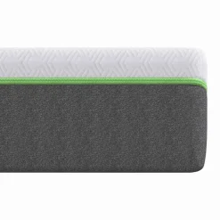 vidaXL Matras Wit en Grijs 80 x 160 cm Jacquard stof