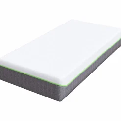 vidaXL Matras Wit en Grijs 80 x 160 cm Jacquard stof