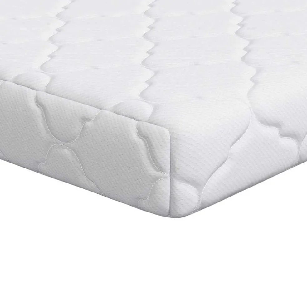 vidaXL Matras Wit 60 x 120 cm Jacquard stof