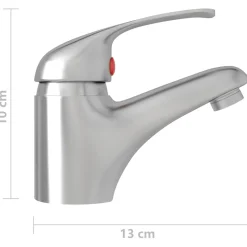 vidaXL Mengkraan 13x10 cm zilverkleurig