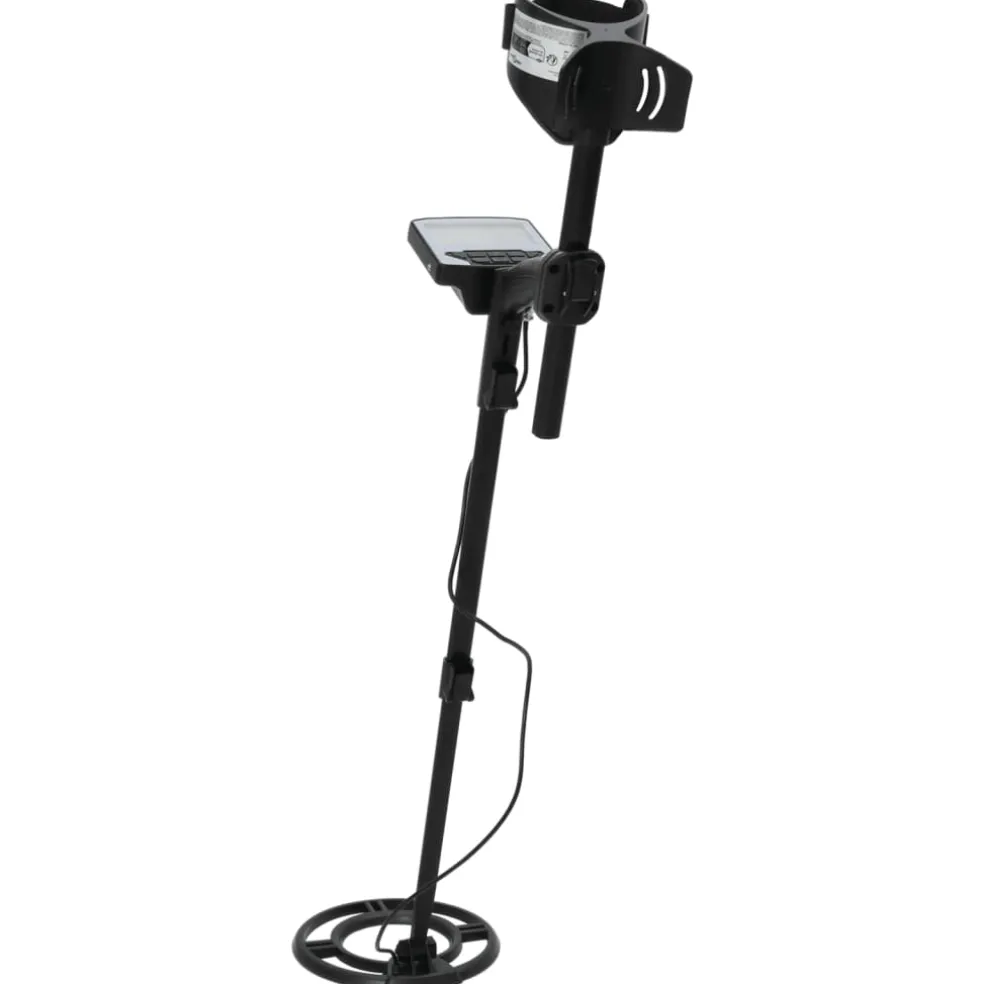 vidaXL Metaaldetector auto-tune 18 cm zoekdiepte met pinpoint