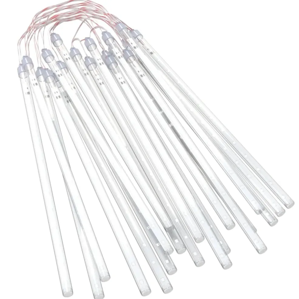 vidaXL Meteoorlichten 20 st 480 LED's binnen/buiten 30 cm koudwit