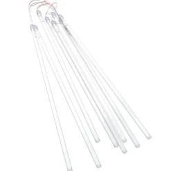 vidaXL Meteoorlichten 8 st 192 LED's binnen/buiten 30 cm warmwit
