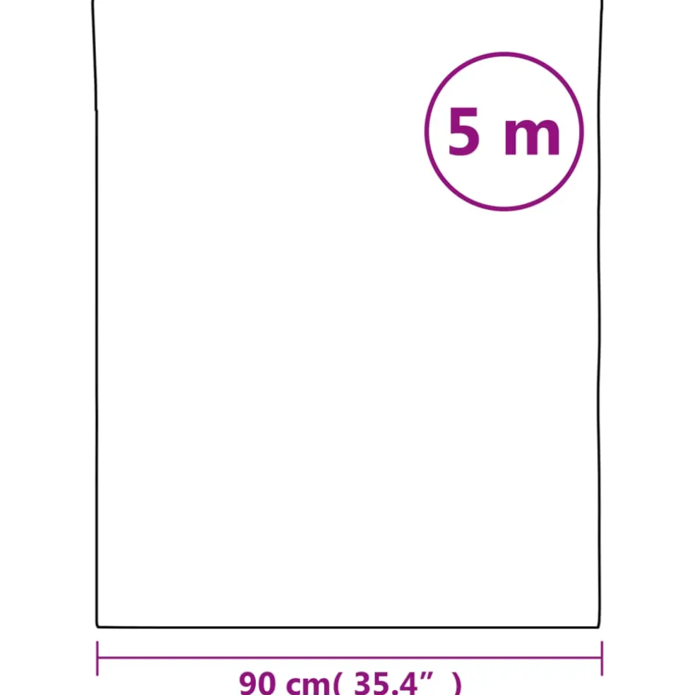 vidaXL Meubelfolies zelfklevend 90x500 cm PVC marmerwit
