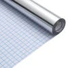 vidaXL Meubelfolie zelfklevend 90x500 cm PET zilverkleurig