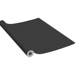 vidaXL Meubelfolie zelfklevend 500x90 cm PVC zwart