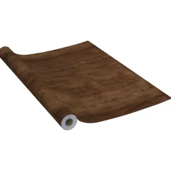 vidaXL Meubelfolie zelfklevend 500x90 cm PVC donkereikenkleurig