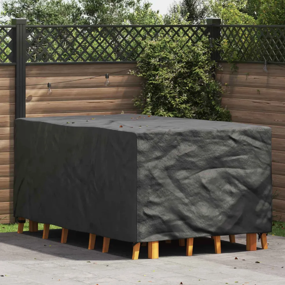 vidaXL Meubelhoes Effen Zwart 143 x 225 x 90 cm 420D