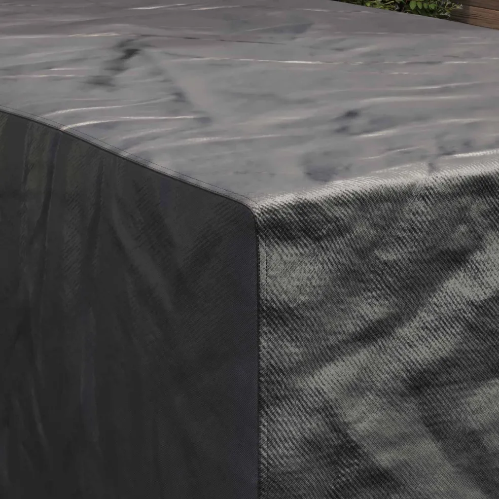 vidaXL Meubelhoes Effen Zwart 143 x 225 x 90 cm 420D
