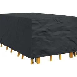 vidaXL Meubelhoes Effen Zwart 143 x 225 x 90 cm 420D