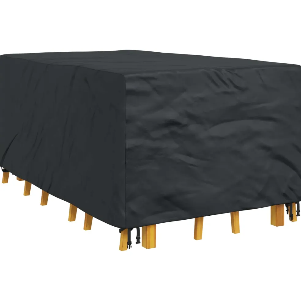 vidaXL Meubelhoes Effen Zwart 143 x 225 x 90 cm 420D