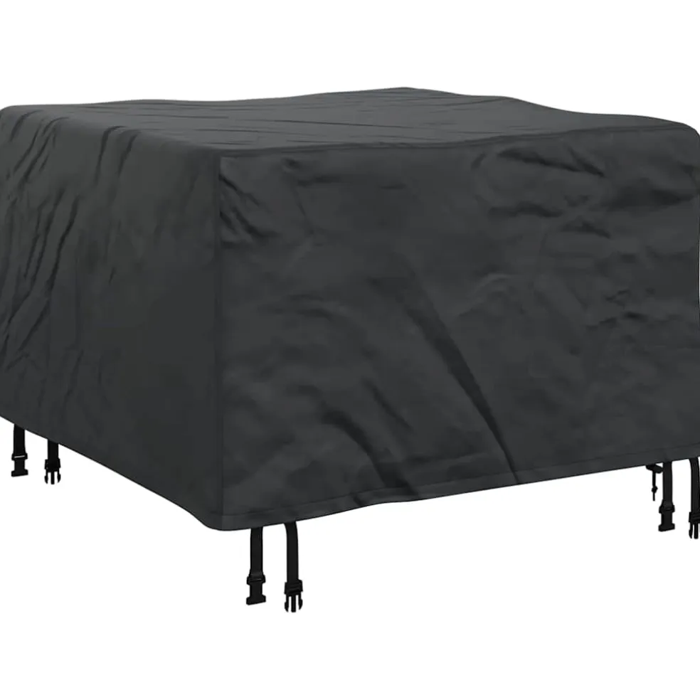 vidaXL Meubelhoes 60 x 60 x 45 cm 210D Oxford Stof Rechthoekig Zwart