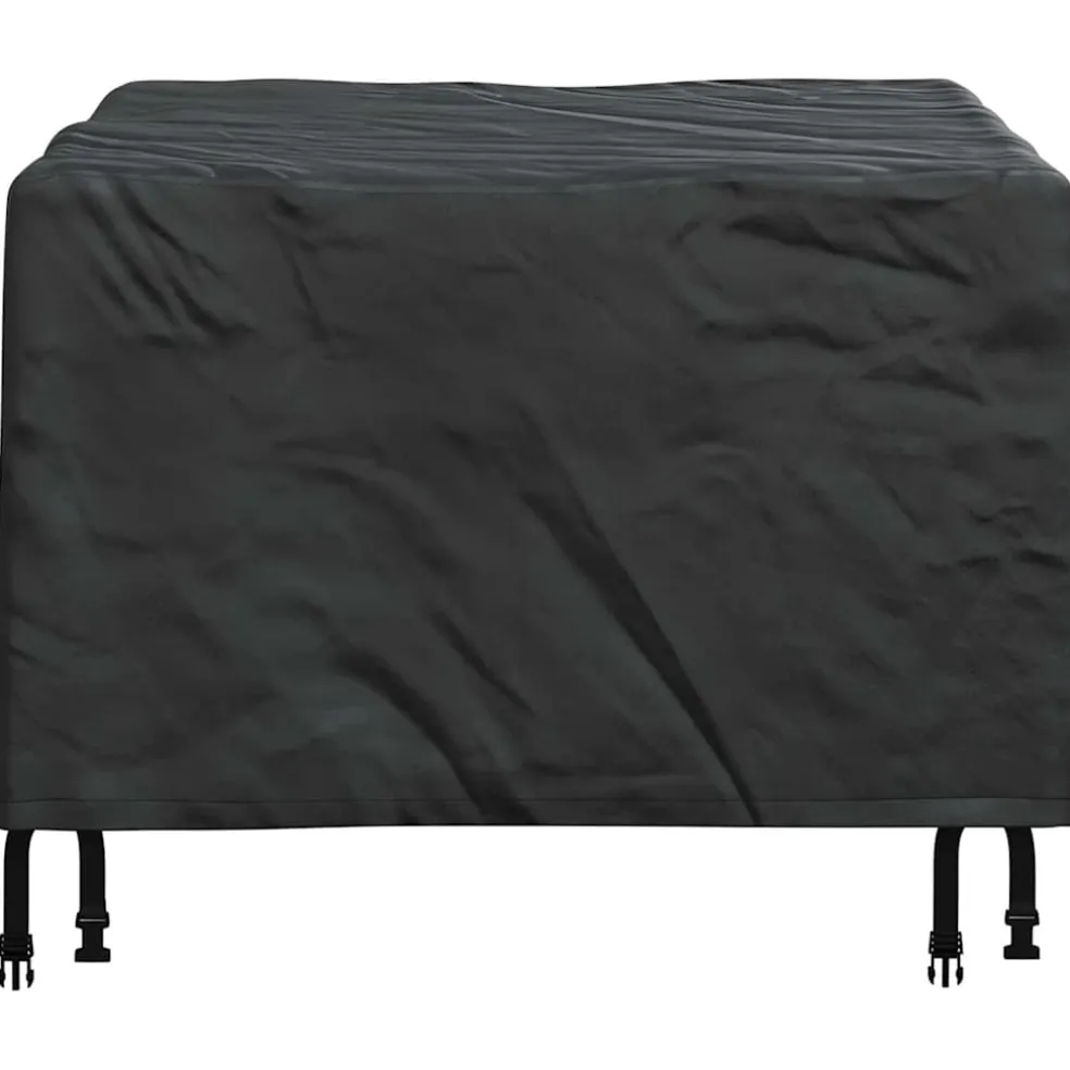 vidaXL Meubelhoes 60 x 60 x 45 cm 210D Oxford Stof Rechthoekig Zwart