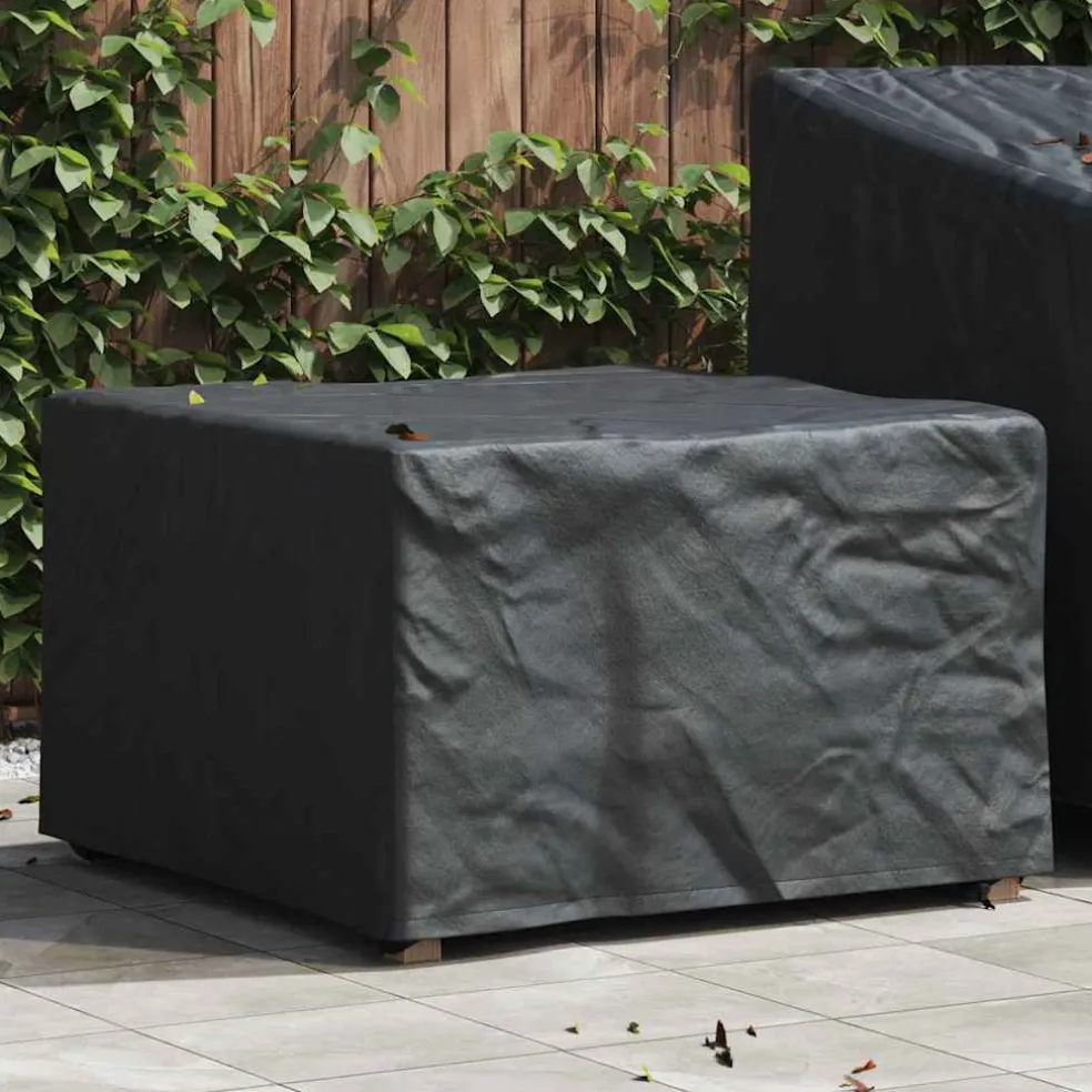 vidaXL Meubelhoes 60 x 60 x 45 cm 210D Oxford Stof Rechthoekig Zwart
