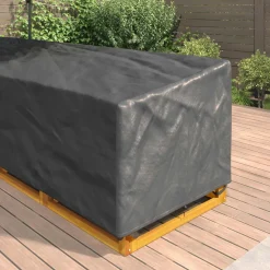 vidaXL Meubelhoes 325 x 325 x 80 cm 600D Oxford Stof L-vorm Waterdicht