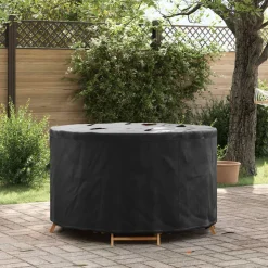 vidaXL Meubelhoes 102 x 102 x 71 cm 210D Oxford Stof Rond Waterdicht