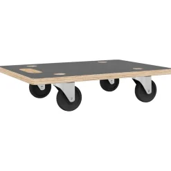 vidaXL Meubelhondjes 2 st rechthoekig 250 kg 50x35x11,5 cm