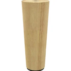 vidaXL Meubelpoten 2 st Bruin Ø 44 x 100 mm Massief Eucalyptus Hout