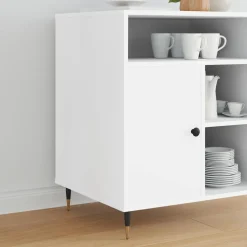 vidaXL Meubelpoten 2 st Zwart en Goud Ø 40 x 98 mm IJzer