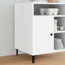 vidaXL Meubelpoten 2 st Zwart 54,1 x 54,1 x 100 mm IJzer