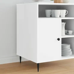 vidaXL Meubelpoten 2 st Zwart Ø 40 x 98 mm IJzer