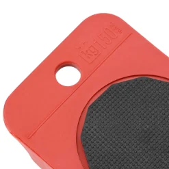 vidaXL Meubelrollers 8 stuks met lifters 9,8x7,5x3 cm 150 kg rood