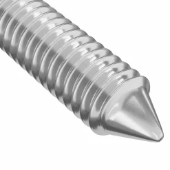 vidaXL Meubelschroeven 2 st Zilver M6 x 60 mm Staal