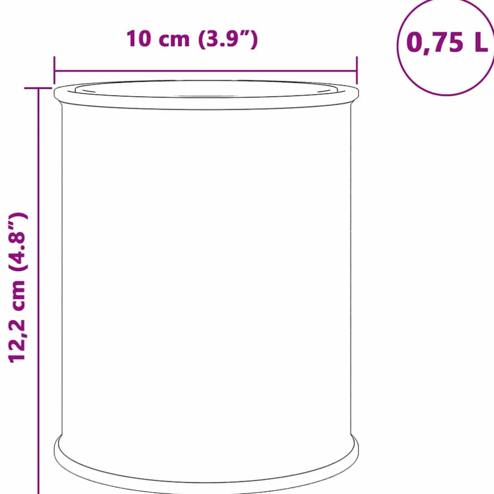 vidaXL Meubelverf Grijs 0,75 L Wandprint