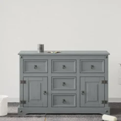vidaXL Meubelverf Grijs 0,75 L Wandprint