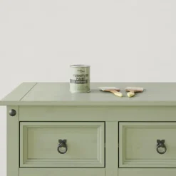 vidaXL Meubelverf Groen 0,75 L Wandprint