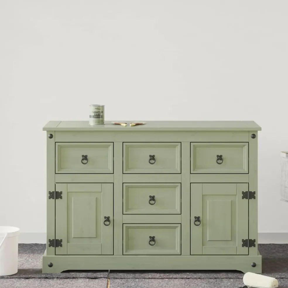 vidaXL Meubelverf Groen 0,75 L Wandprint