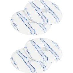 vidaXL Microvezel pads voor vloerschrobmachine & polijstmachine 4 st