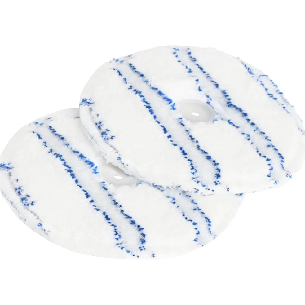 vidaXL Microvezel pads voor vloerschrobmachine & polijstmachine 4 st