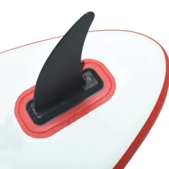 vidaXL Middenvin Stand Up Paddleboard 18,3x21,2 cm kunststof zwart