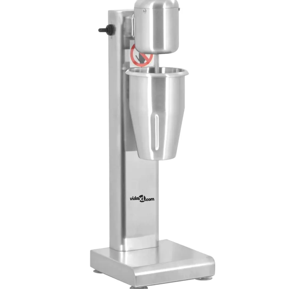 vidaXL Milkshake mixer 1 L roestvrij staal
